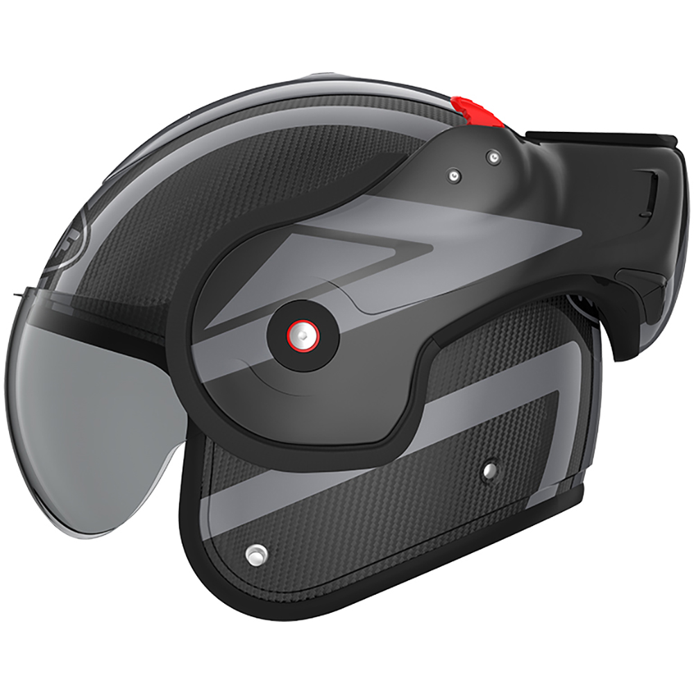 Roof - Casque Boxxer Carbon Dart Noir / Gris