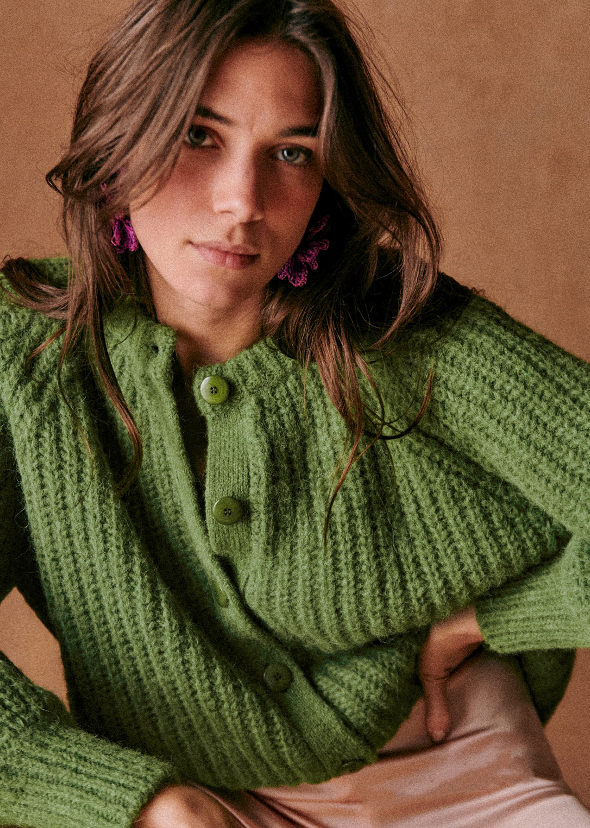 Gilet Emile - Vert Prairie - E-SHOP/MAILLE 5905405