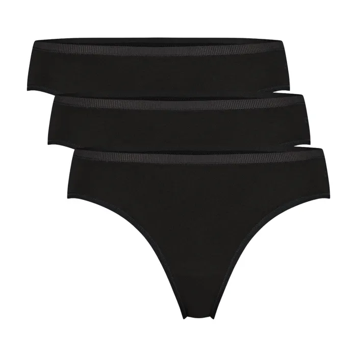 Bamboo Basics Lola String Dames (3-pack)