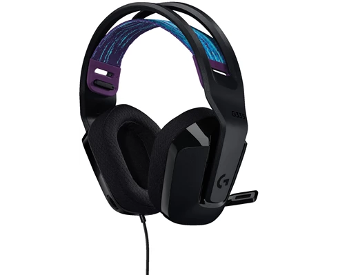 Logitech G335 Wired Gaming Headset - Black