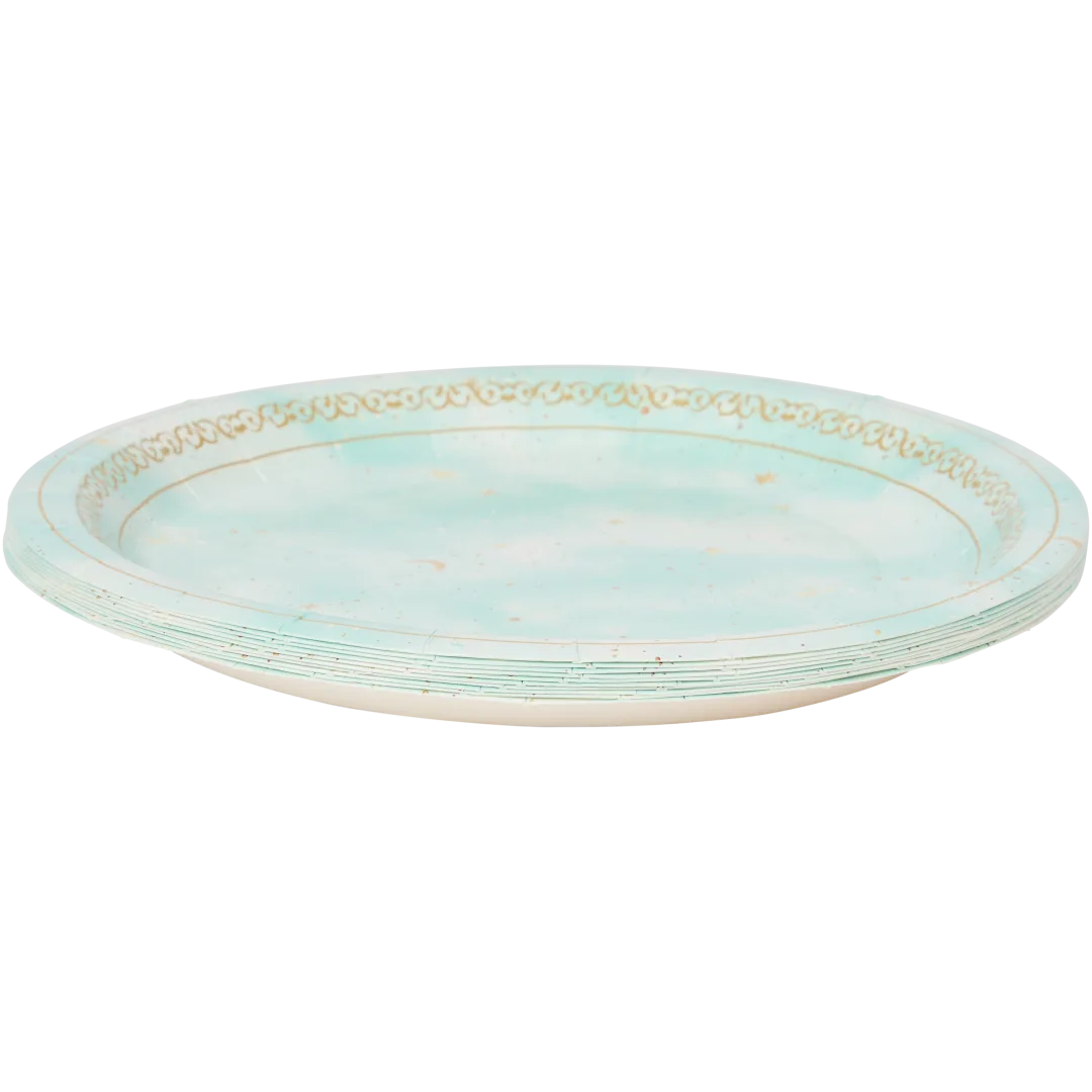 Eid Mubarak bordjes 10 stuks | Ø 23 cm