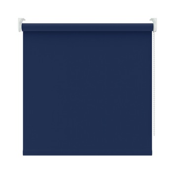 KARWEI rolgordijn verduisterend blauw (kleurnr. 5740) 150x190 cm (bxh)