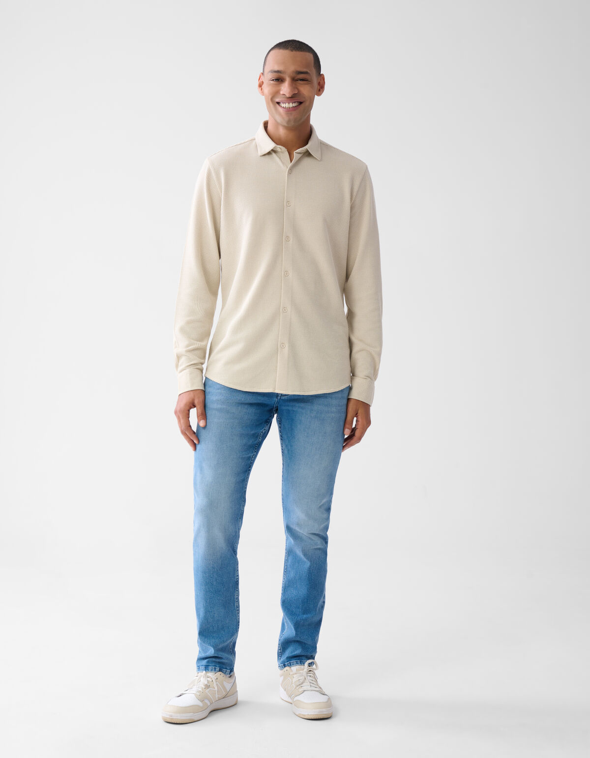 Slim Fit Jog Jeans Mediumstone L34