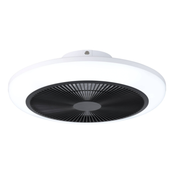 Eglo plafondventilator Sayulita met lamp 21W 820 lm wit/zwart