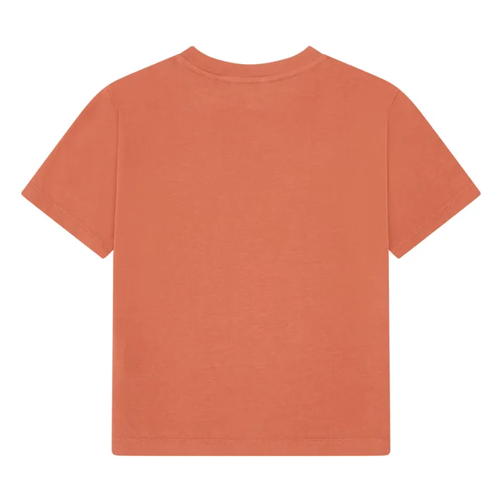 Hundred Pieces T-shirt Manches Courte Coton Bio | Argile