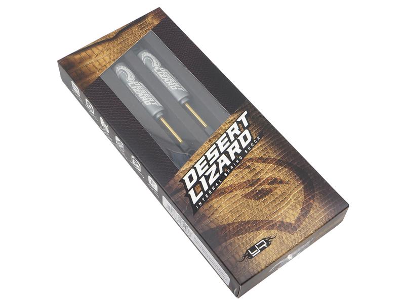 Yeah Racing Stossdämpfer Desert Lizard Two Stage Grau, 110 Öldruckstossdämpfer mit internen Federn für Crawler