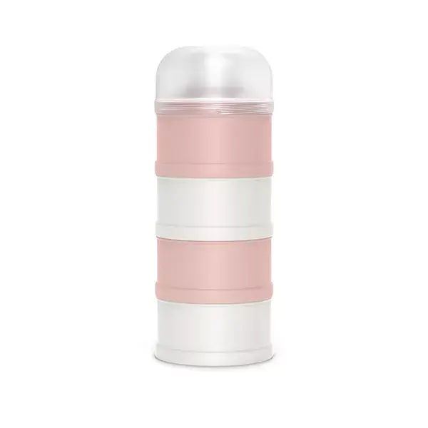 Caixa dispensadora de leite Suavinex com 4 compartimentos, rosa Bonhomia