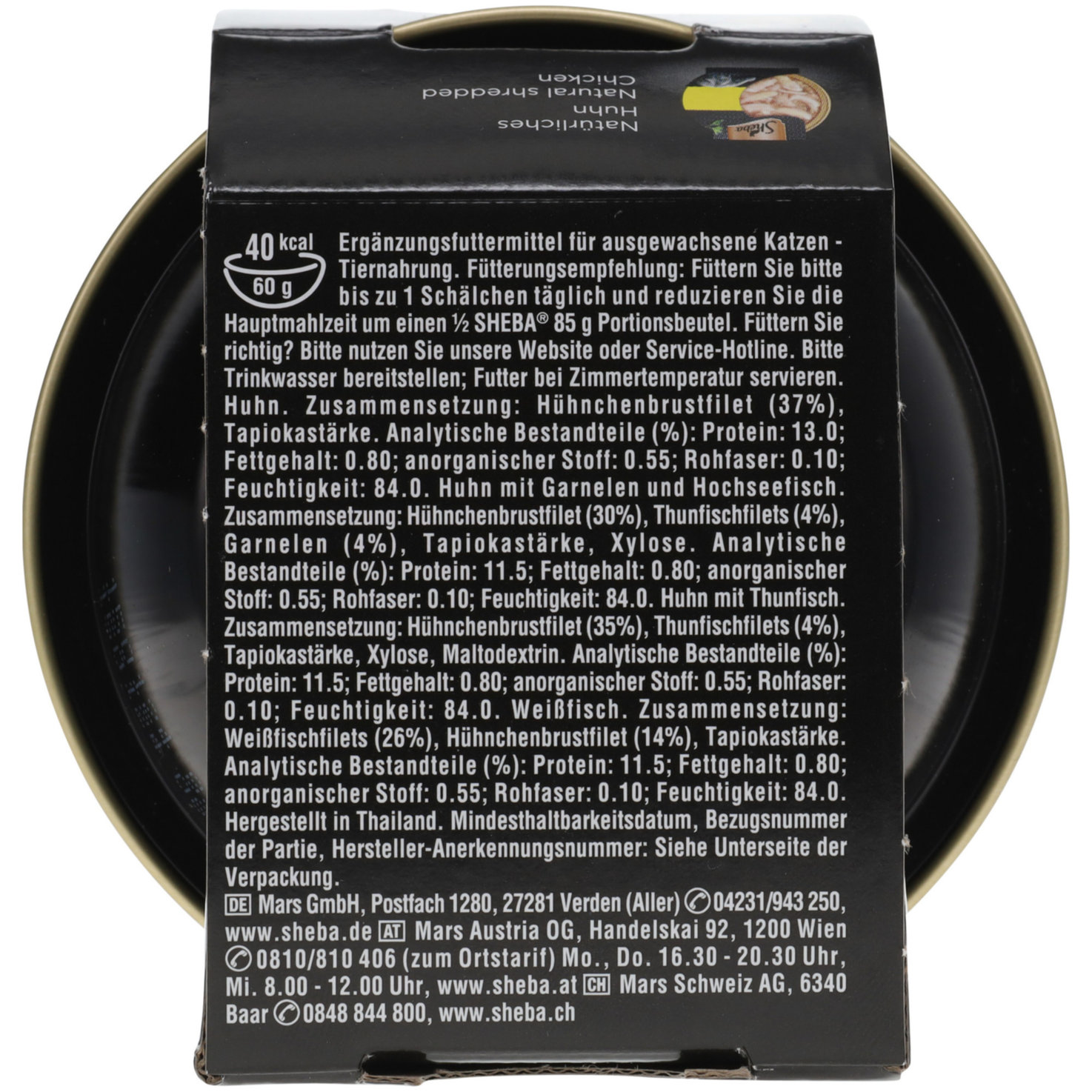 Sheba Filets Selection 4x60g