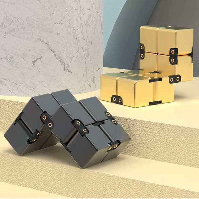 Fidget Toy Infinite Cube Stressaflastende Flip-blok