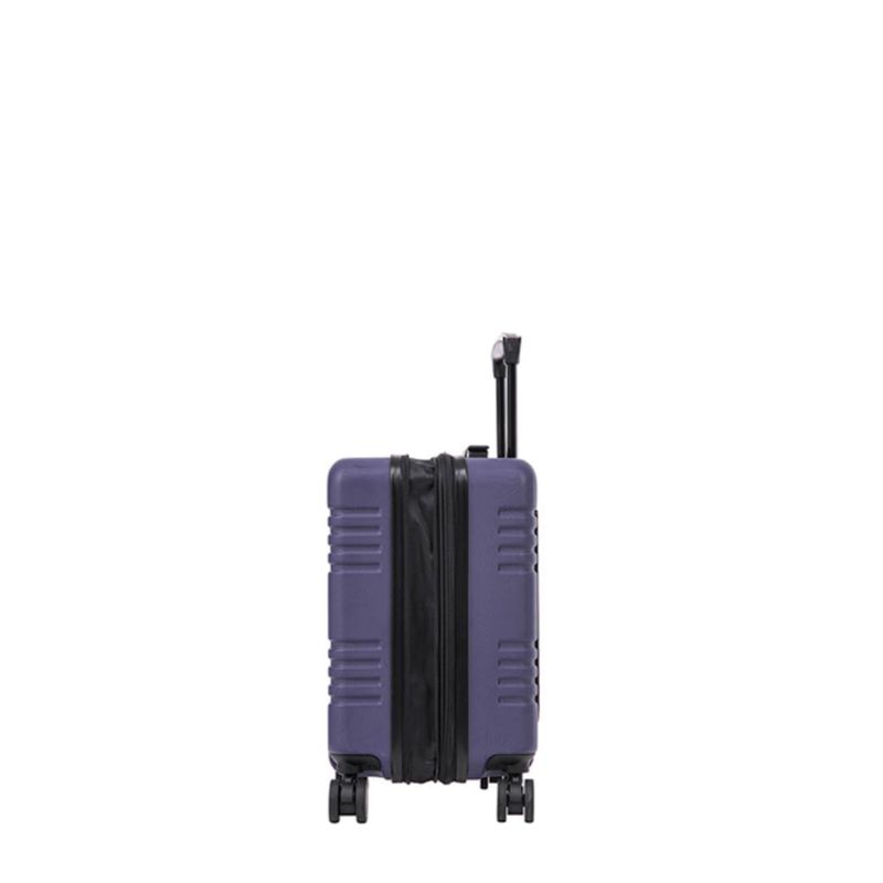 Valise underseat rigide Déclic Extensible 45 cm Violet