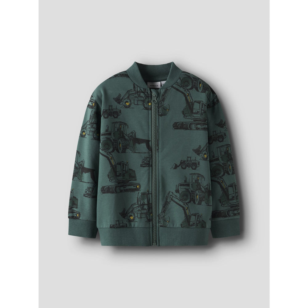 Køb Name It Bistro Green Nmmstorm Ls Nreg Sweat Card Bru Box