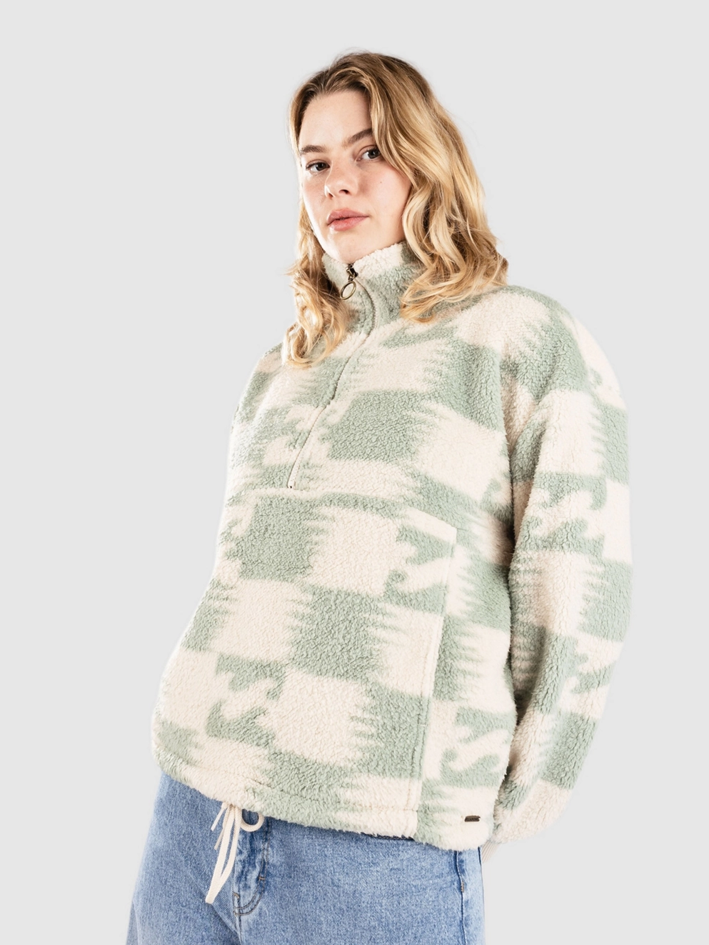 Billabong Time Off Zip Hoodie crystal cove