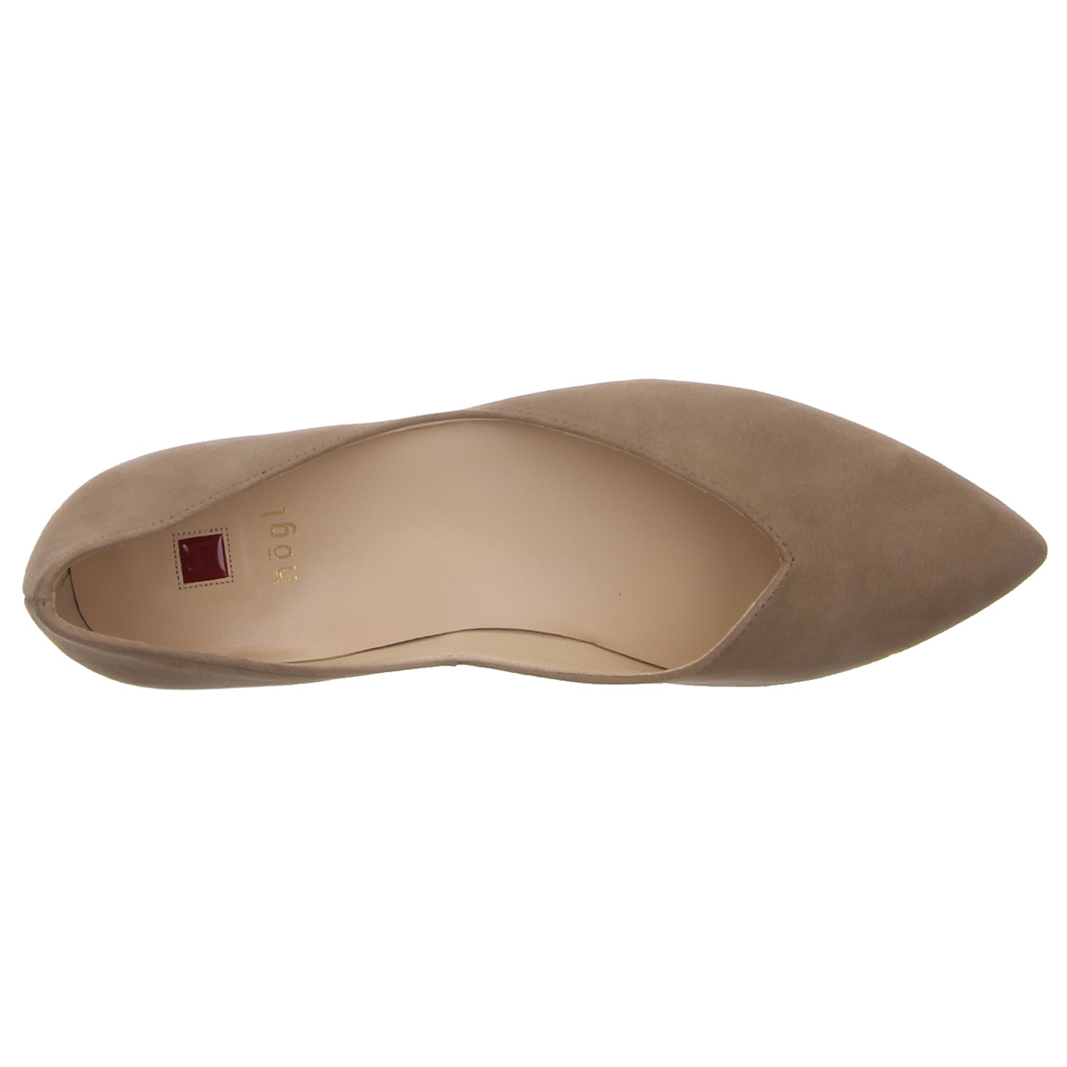 Högl Ballerinas taupe grau