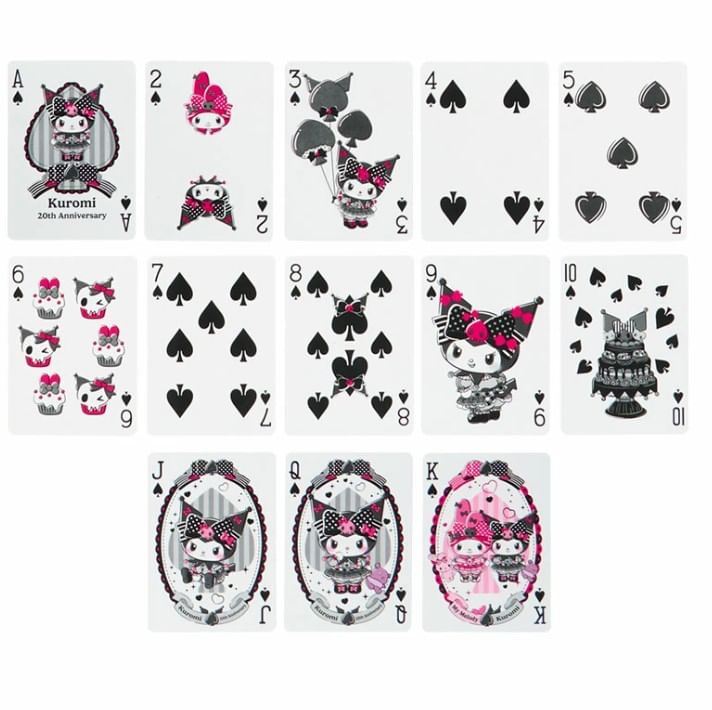 Sanrio - My Melody & Kuromi speelkaarten (My Melody 50e & Kuromi 20e verjaardag)