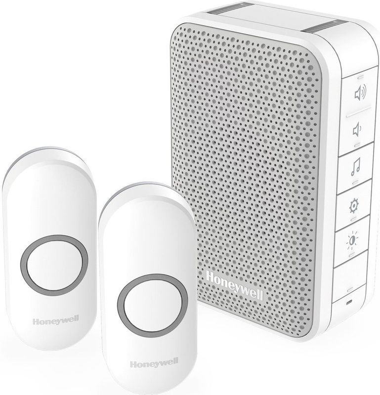 Honeywell - DC313NFB - Draadloze Deurbelset - Wit