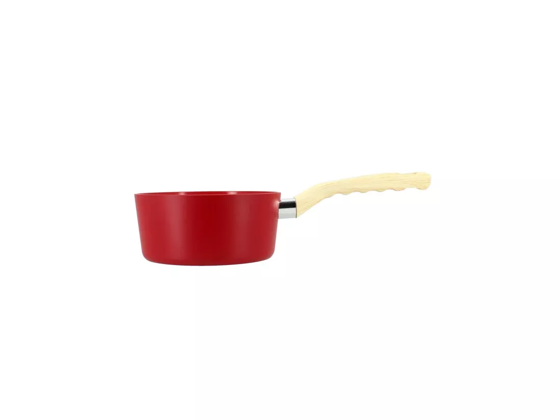 Menastyl - Casserole 16cm Colorama Magenta - En Aluminium - Revetement Antiadhesif En Ceramique