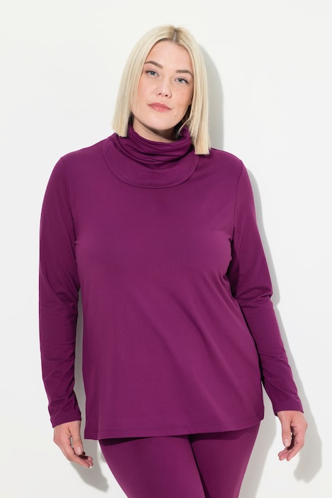 Ski-Funktionsshirt, schnelltrocknend, Loop, Langarm