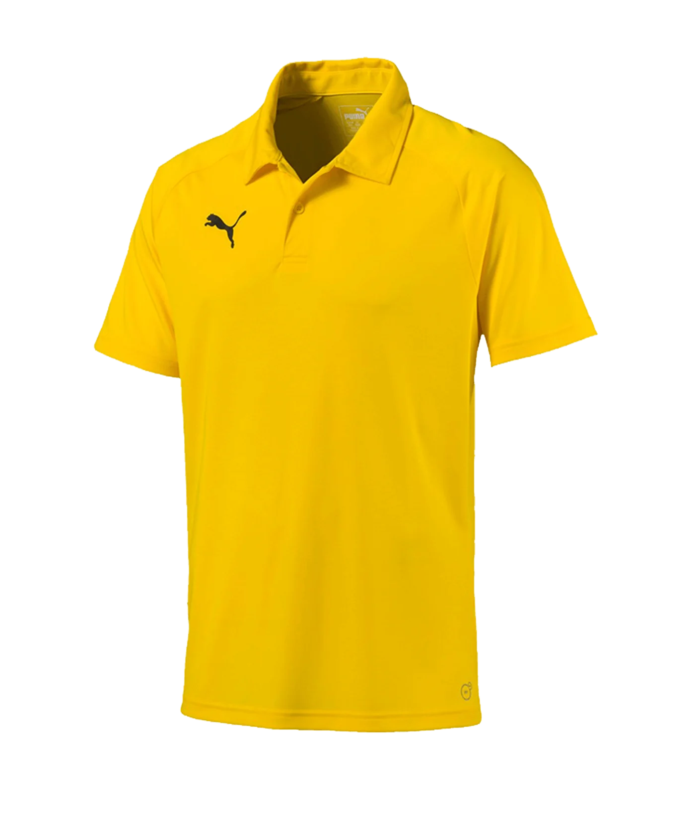 PUMA LIGA Sideline Poloshirt Gelb Schwarz F07