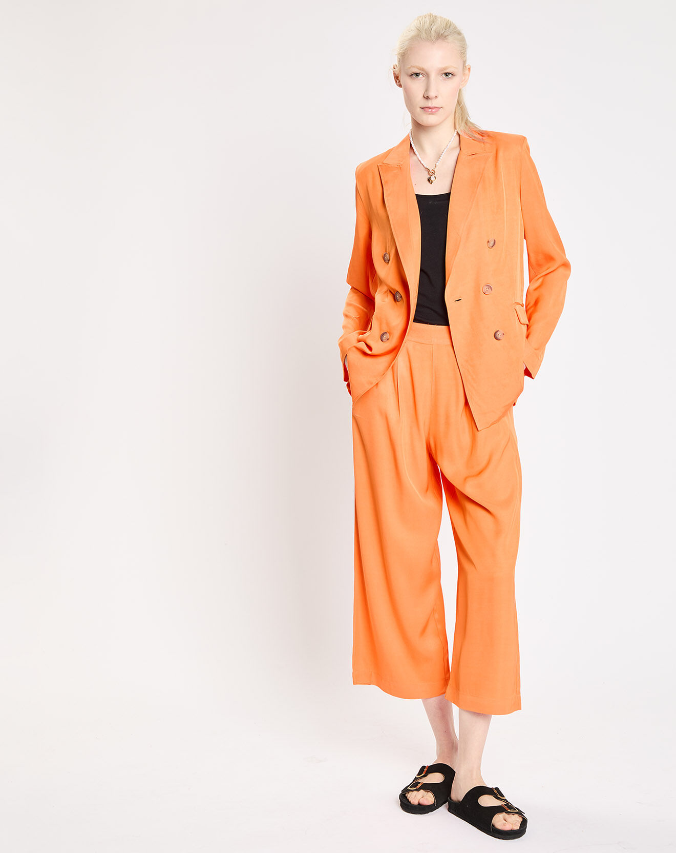 Jodhpur Veste Bloom orange