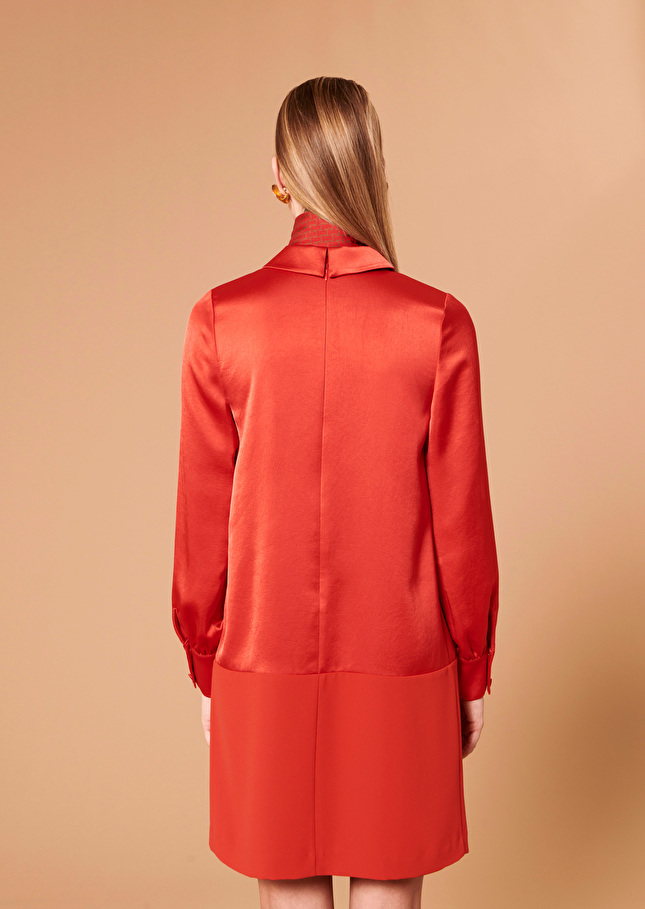 Robe Ravelrouge en satin
