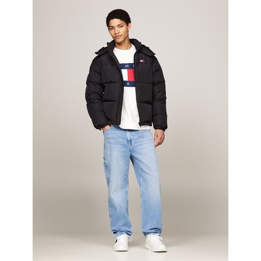 Tommy Jeans Alaska Puffer Jakke, Black, XL