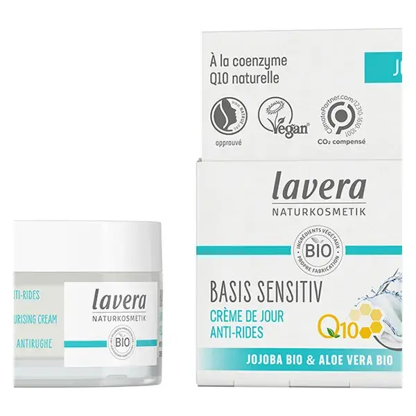 Creme de dia antirrugas Lavera BS com Q10 50ml