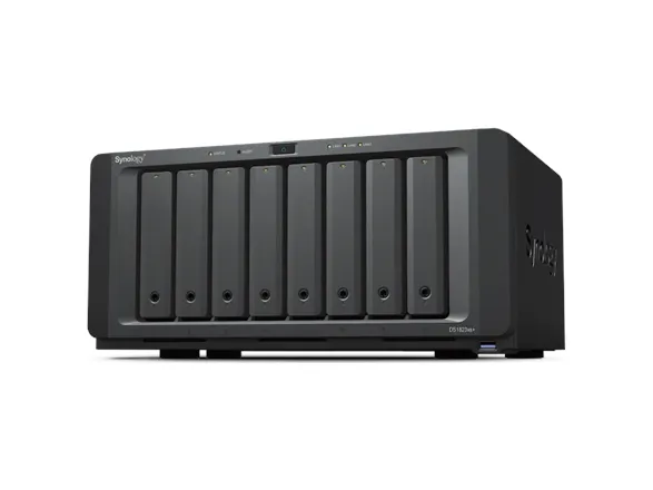 Synology Disk Station DS1823XS  - NAS-server - 8 bays - SATA 6Gb/s - RAID RAID F1, JBOD, 0, 1, 5, 6, 10 - RAM 8 GB - Gigabit Ethernet / 10 Gigabit Ethernet - iSCSI support