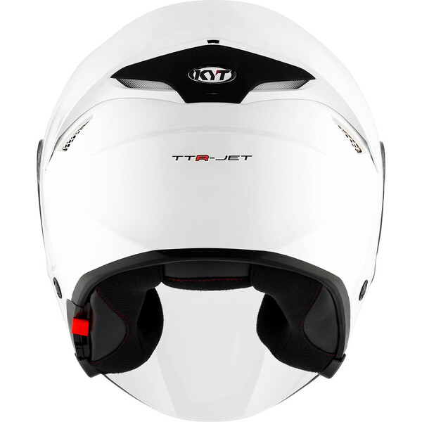 kyt - Casque TTR-Jet Plain Blanc