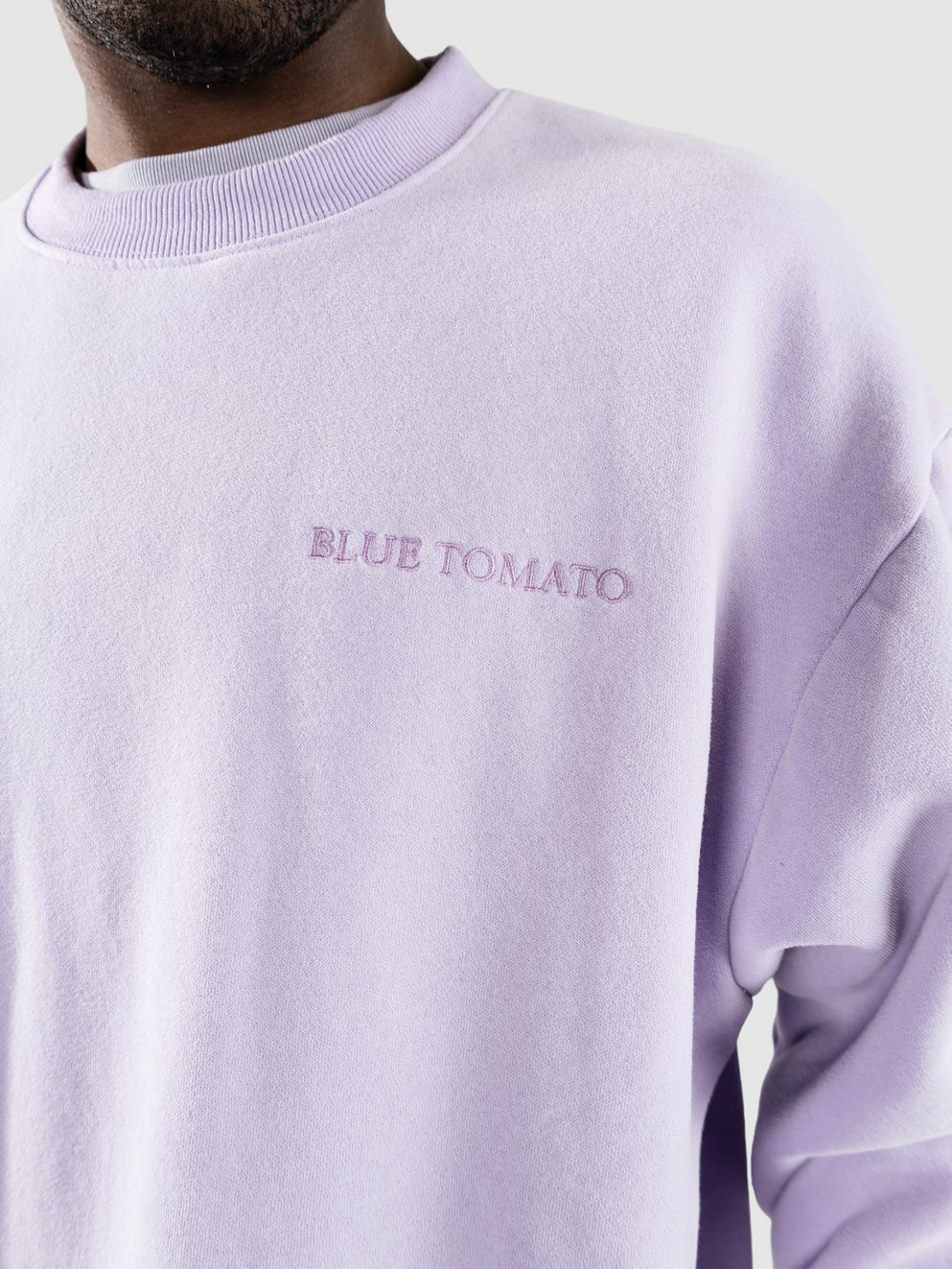 Blue Tomato Mini Logo Crew Sweater purple