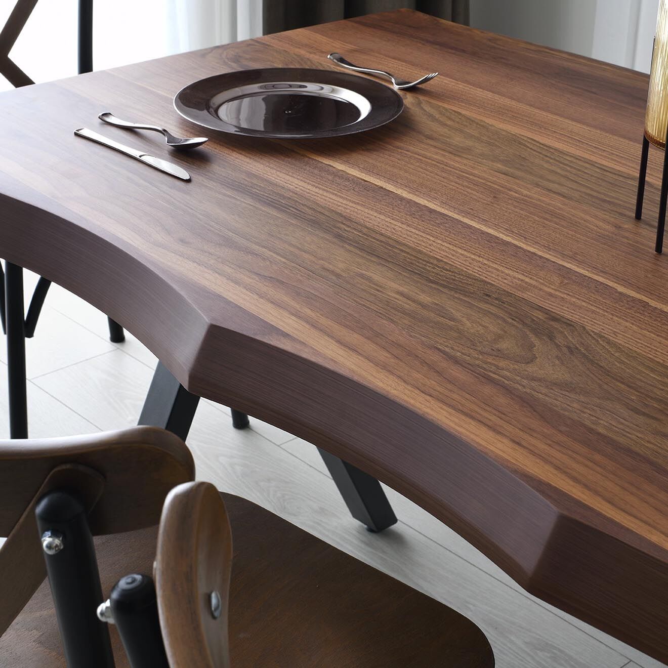 Homitis Table de salle à manger Milano beige - 180x75x80 cm