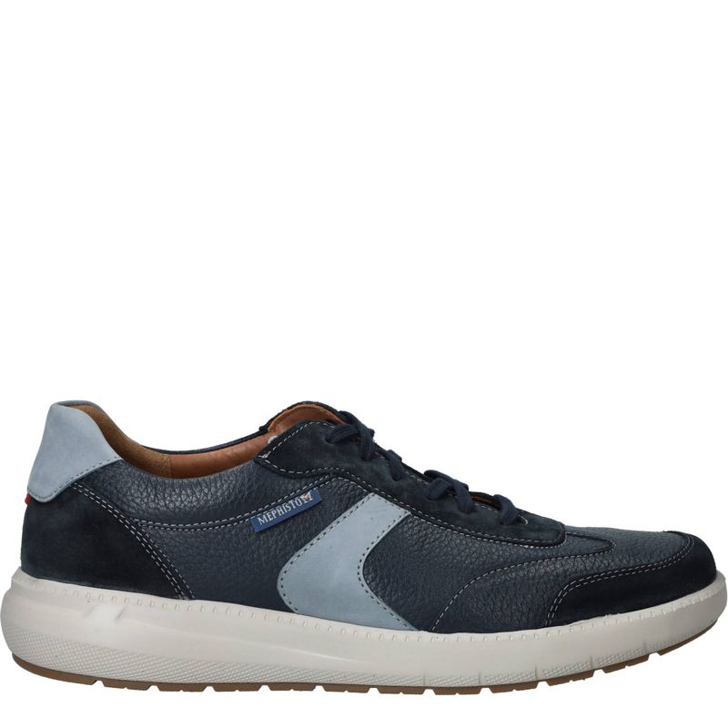 Mephisto Jenaro Sneakers Blauw Heren