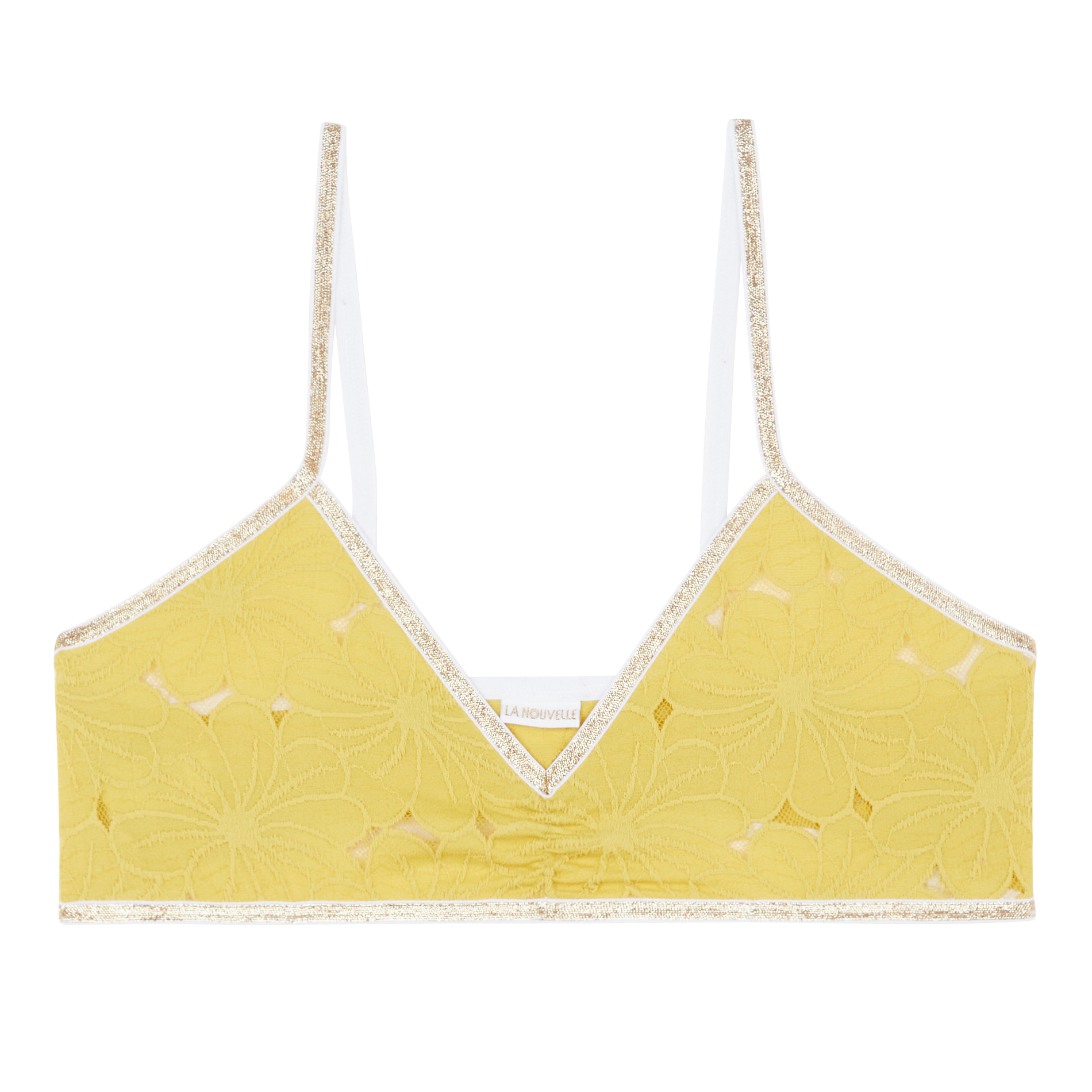 GEORGIA - Brassière triangle - 15 ANS - EDITION LIMITEE | Jaune