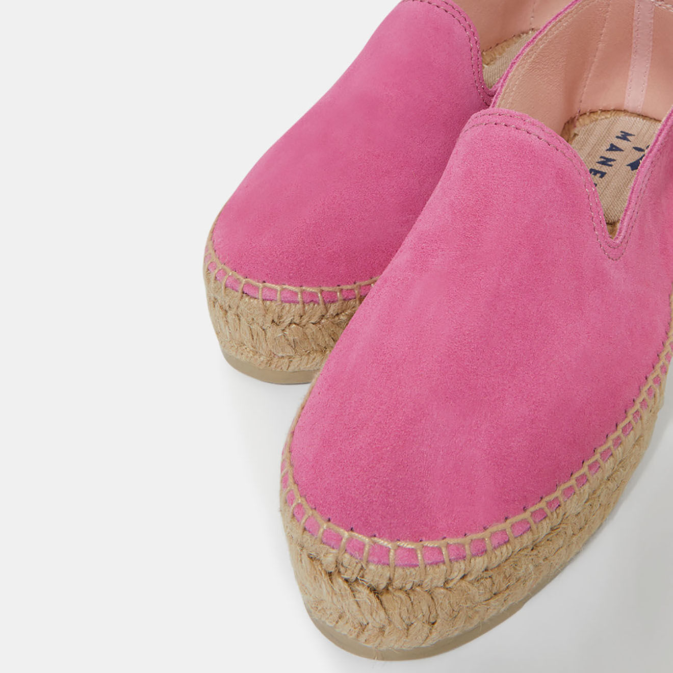 Manebi Espadrilles Double Sole rose fushia
