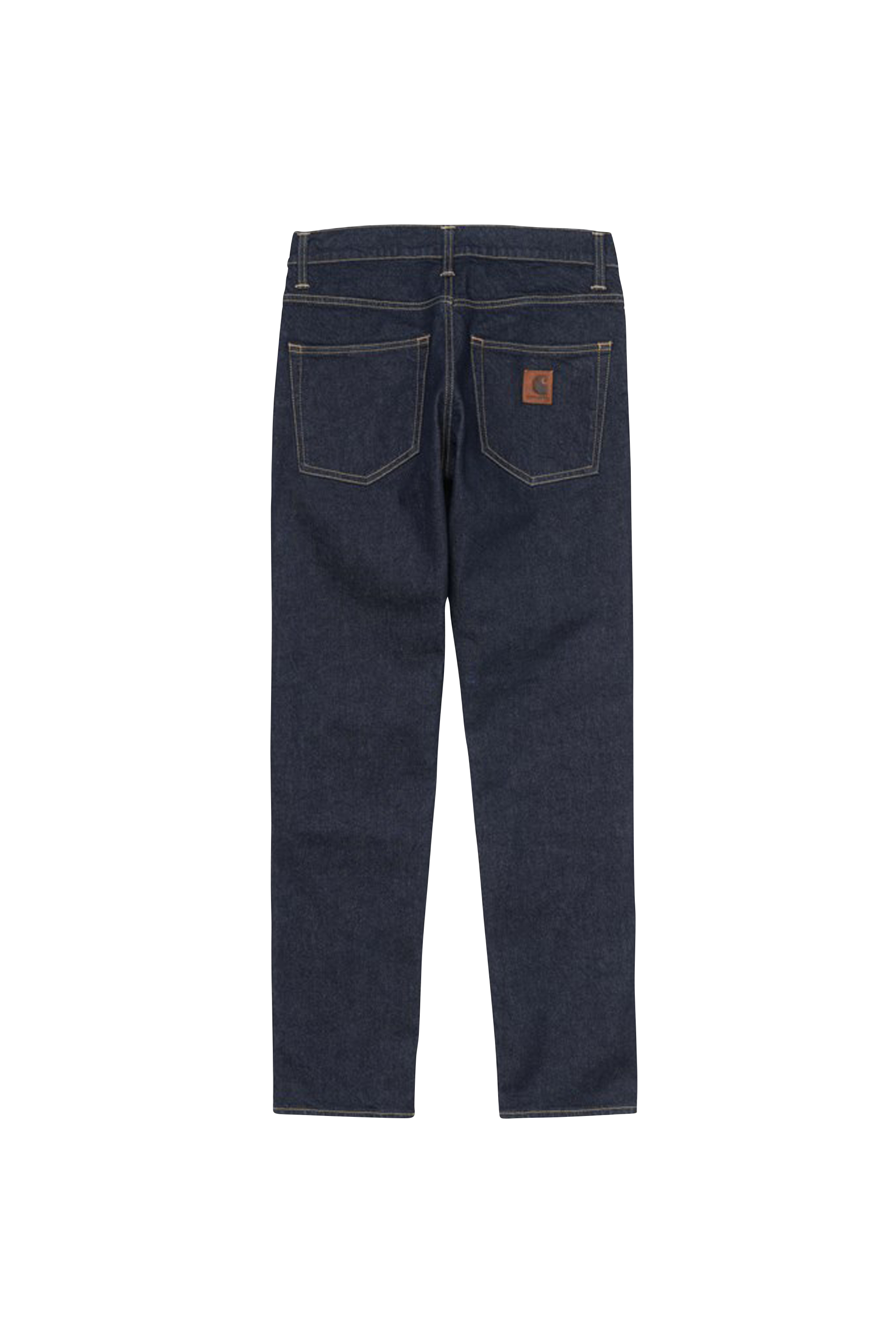 CARHARTT WIP Jean droit Klondike Bleu