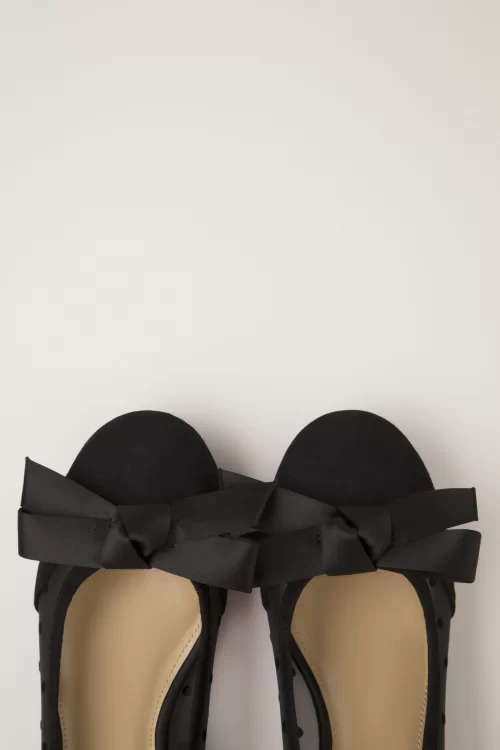 Lola Ramona ♥ Topvintage Alice Divine Decadence schoentjes in zwart