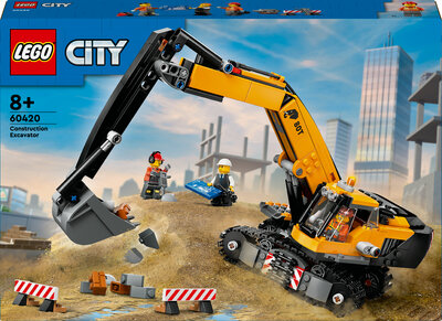 LEGO City 60420 Gul gravemaskin