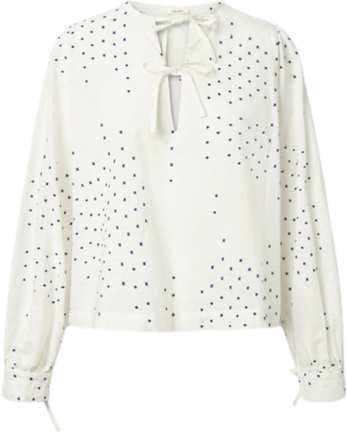Nué Notes Hartwell Blouse Blue dots