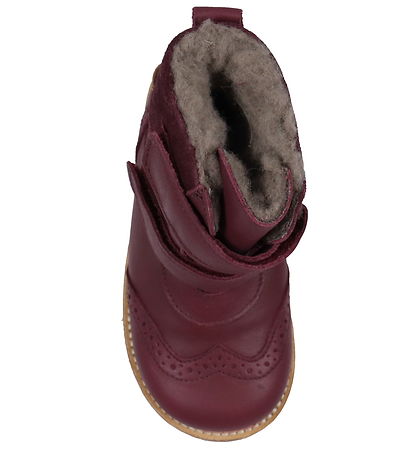 Pom Pom VinterStøvler - Tex - Dark Grape m. Hulm?nster