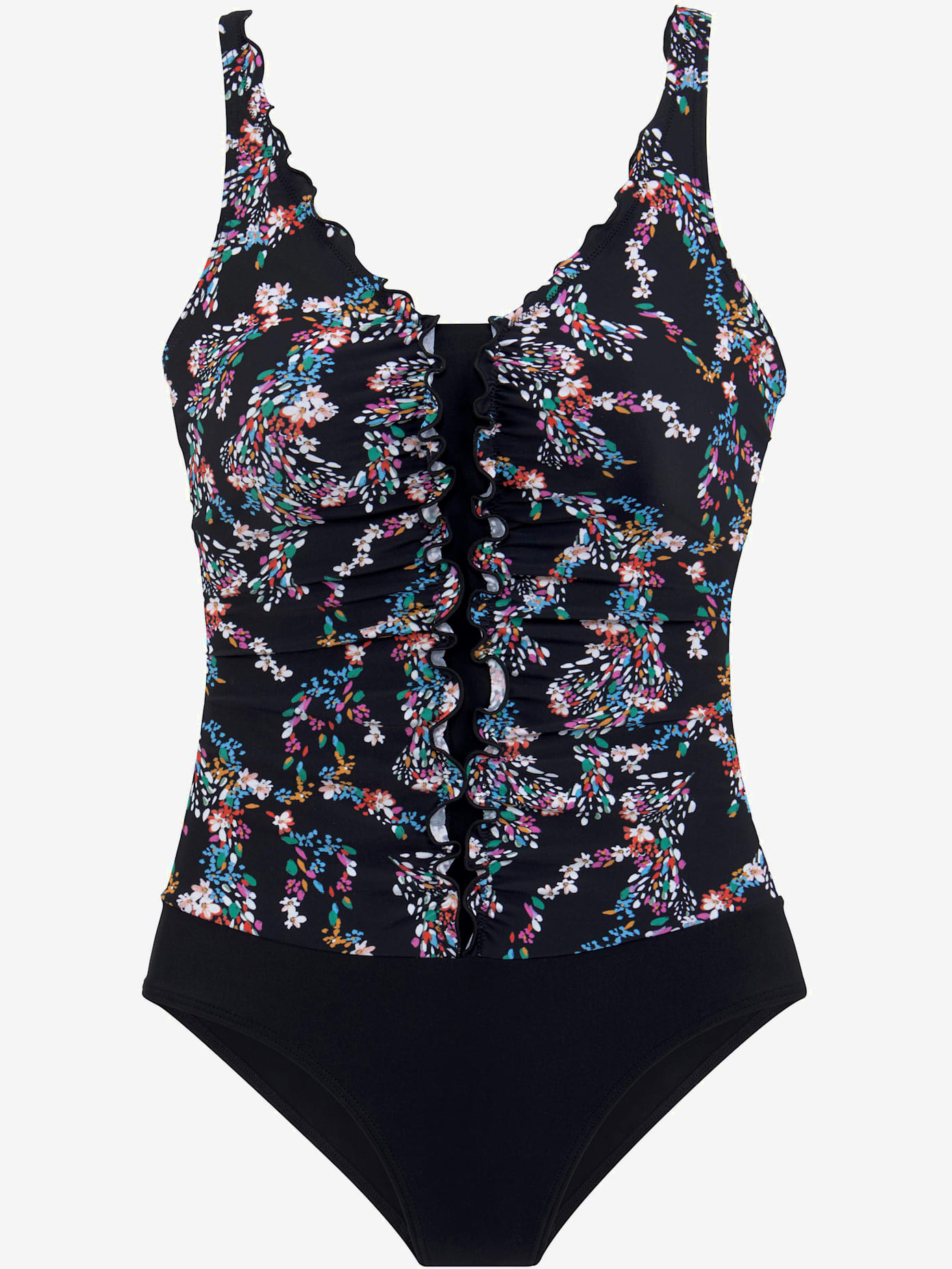 Maillot de bain bords volants tendance