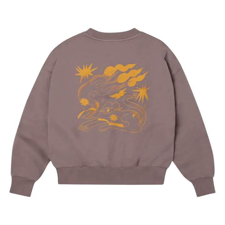 Main Story Sweat Bubble Uni Initiale | Marron