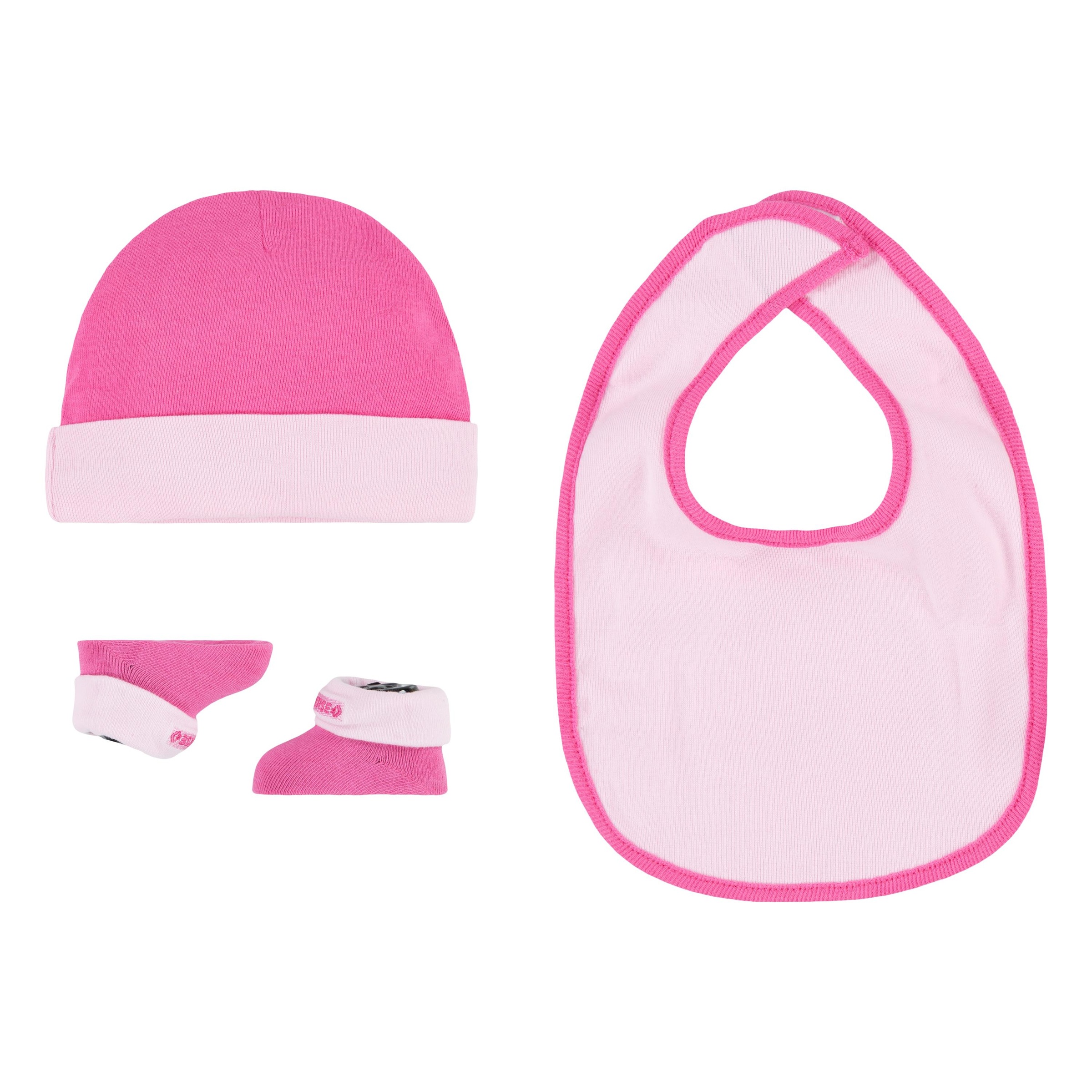 Converse Neugeborenen-Geschenkset »CHUCK INFANT HAT BIB BOOTIE SET 3PC«, 3 Stk. für Babys