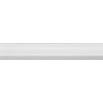Decorlijst grenen wit gegrond 8x34 mm 270 cm