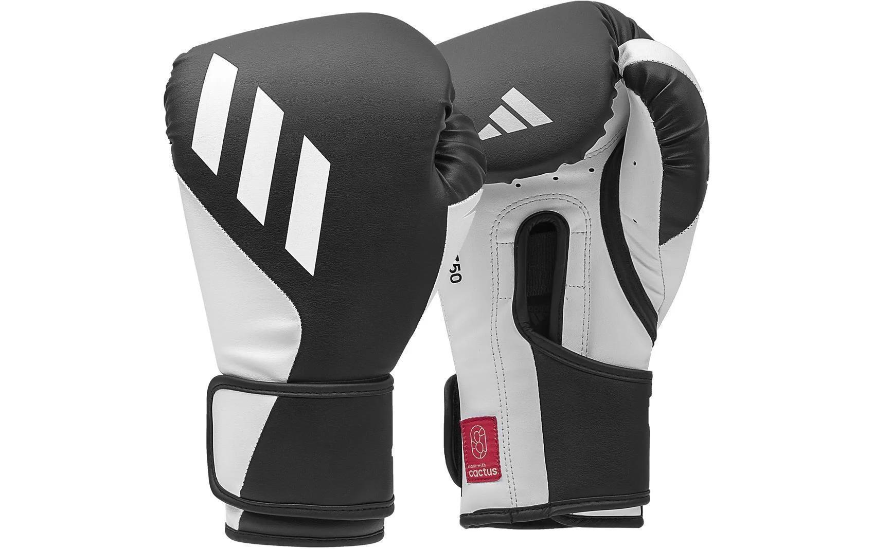 Speed Tilt 350V 14 oz Schwarz/Weiss<br>Boxhandschuhe