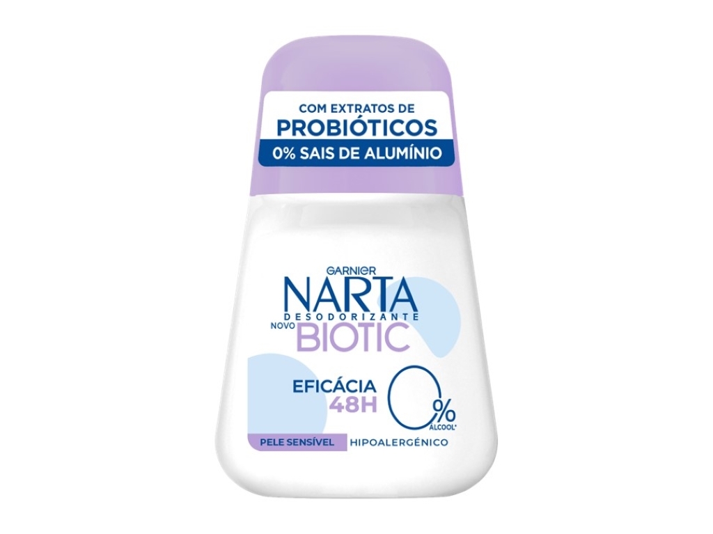 DEO ROLL-ON NARTA BIOTIC SENSÍVEL 50ML