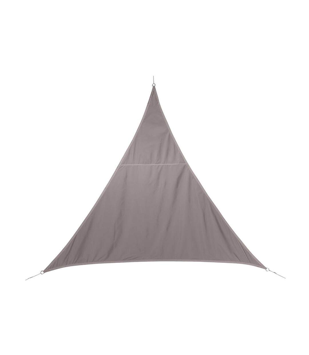 Voile d'ombrage triangulaire Curacao - 3 x 3 x 3 m - Taupe