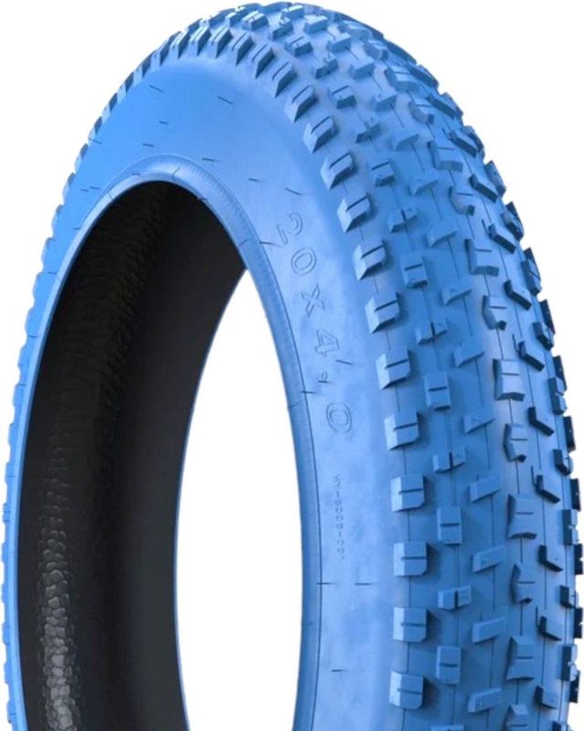 Buitenband 20x4.00 Blauw | Fatbike Street |