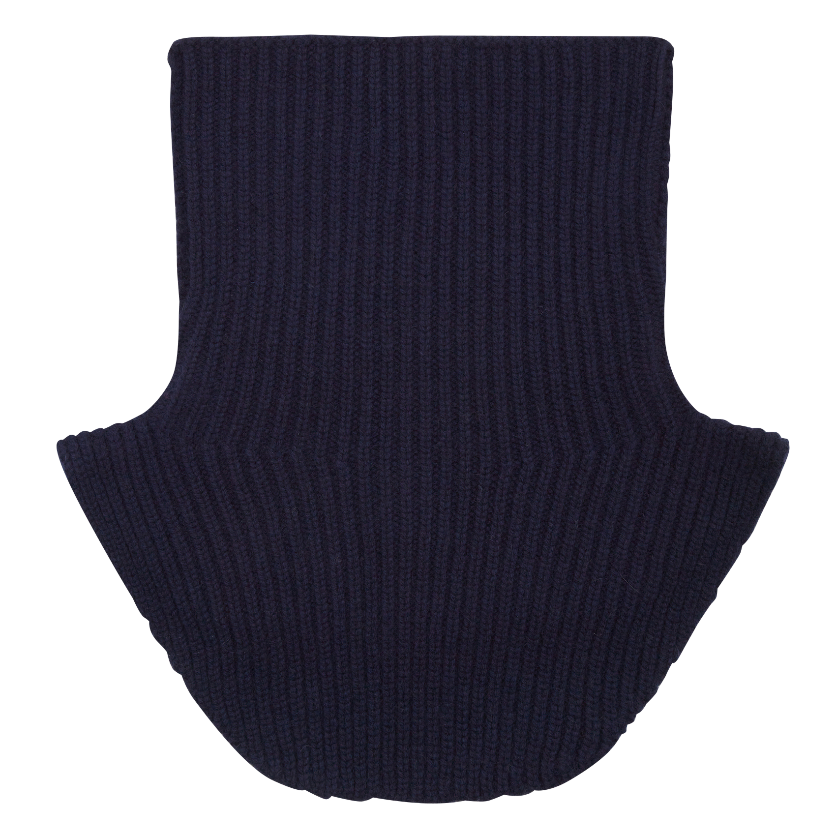 Col amovible en cachemire | Bleu