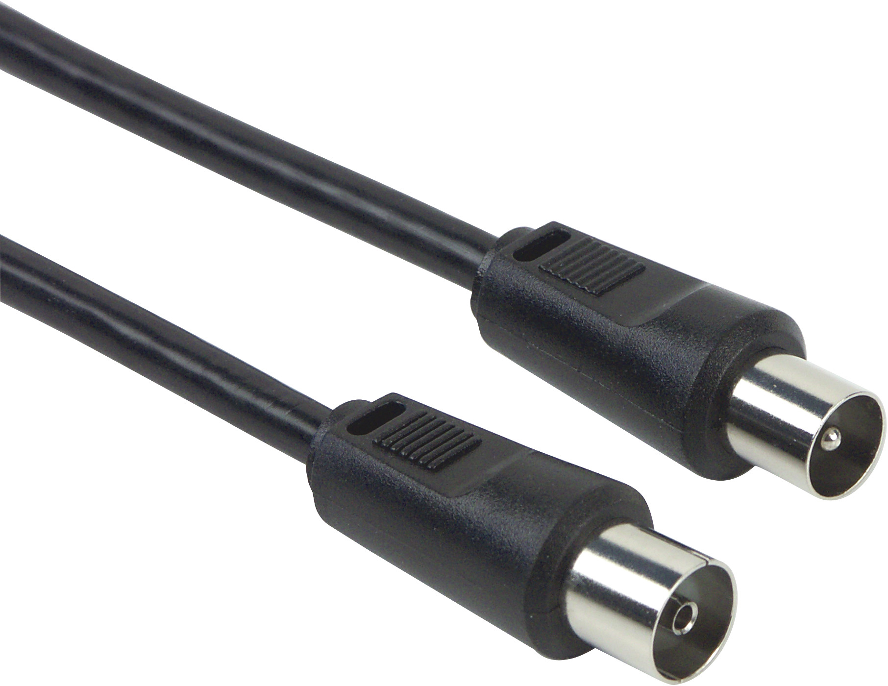 Schwaiger KVK275 7,5 meter IEC zwarte antenne aansluitkabel