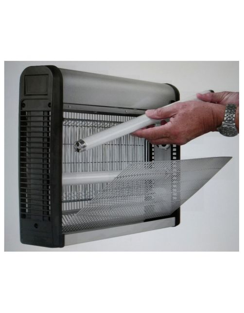 Eurom Reservelamp Fly Away 40 - Insectenbestrijding - 60 cm Grijs Zwart 18 Watt