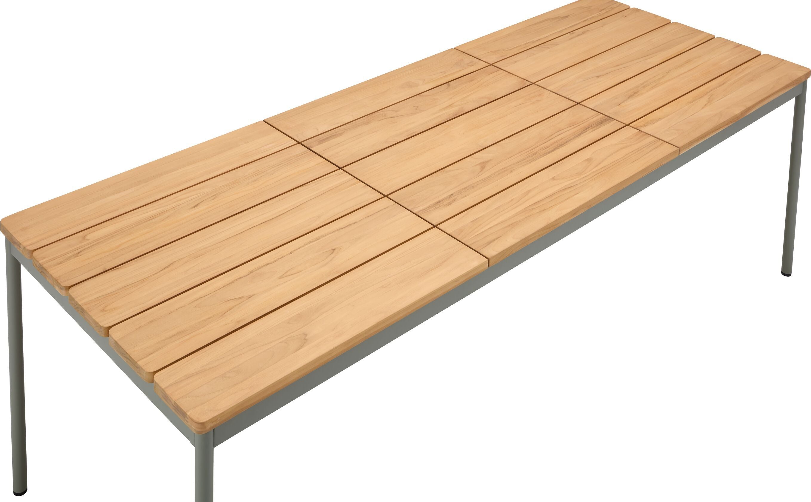 MOLOKINI Gartentisch - Holz / B: 238.0 cm x T: 90.0 cm x H: 73.0 cm